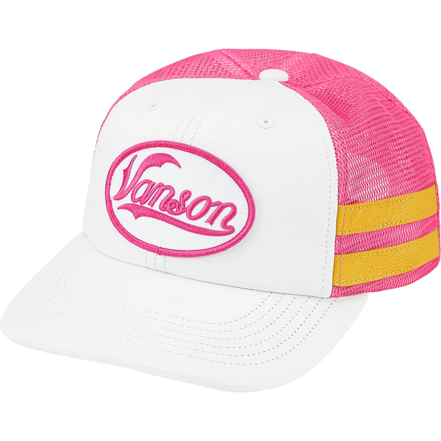 Supreme x Vanson Mesh Back 6-Panel Cap White