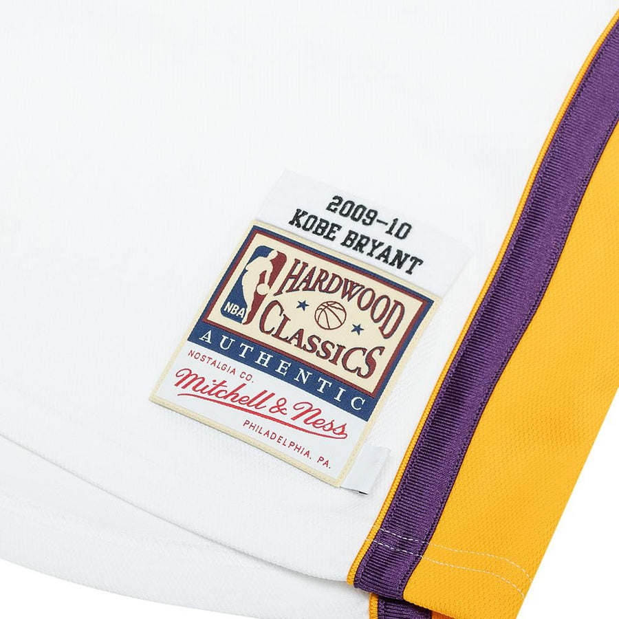 Mitchell & Ness Los Angeles Lakers Kobe Bryant Finals Jersey 2009-2010 White