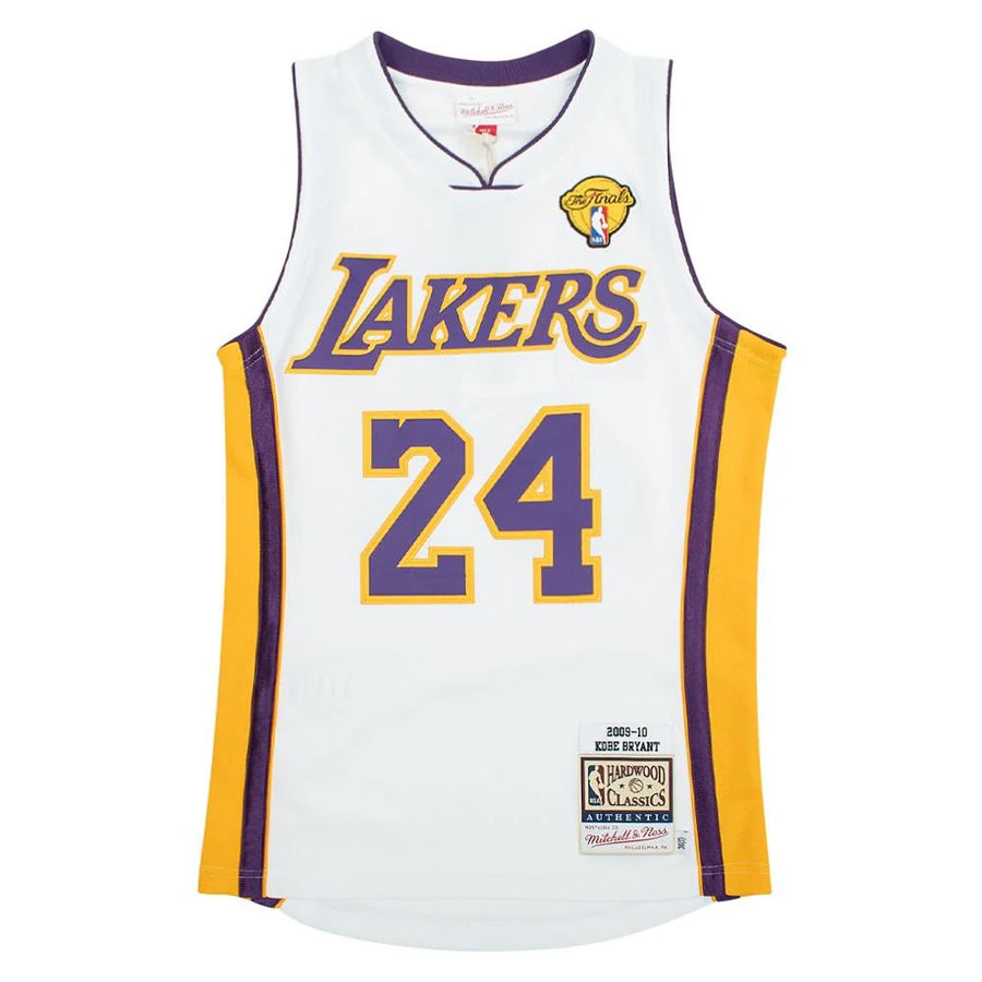 Mitchell & Ness Los Angeles Lakers Kobe Bryant Finals Jersey 2009-2010 White