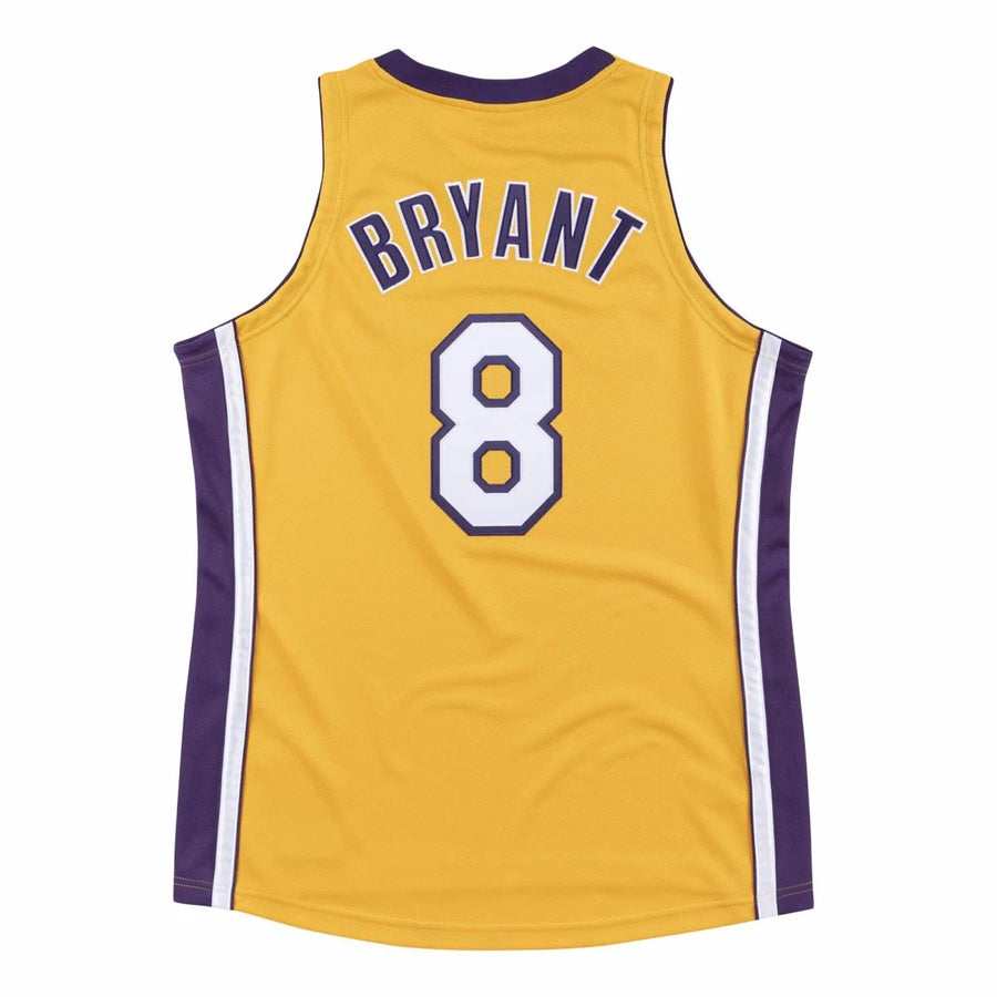 Mitchell & Ness Los Angeles Lakers Kobe Bryant Finals Home Jersey 1999-2000 Yellow (WORN)