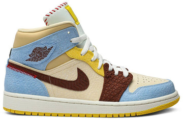 Jordan  1 Mid SE Fearless Maison Chateau Rouge (NDS)