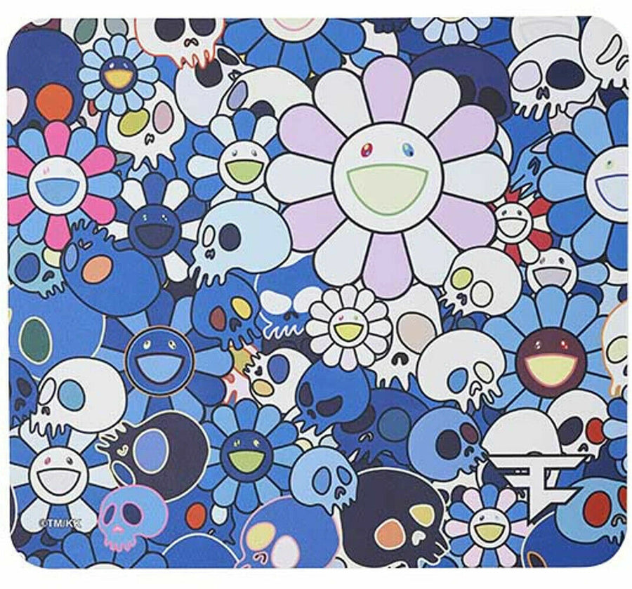 Takashi Murakami x FaZe Clan Large Mousepad Blue