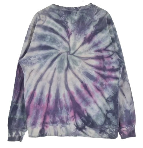 Stussy Spiral Tie Dye Crewneack Sweatshirt Multi (WORN)