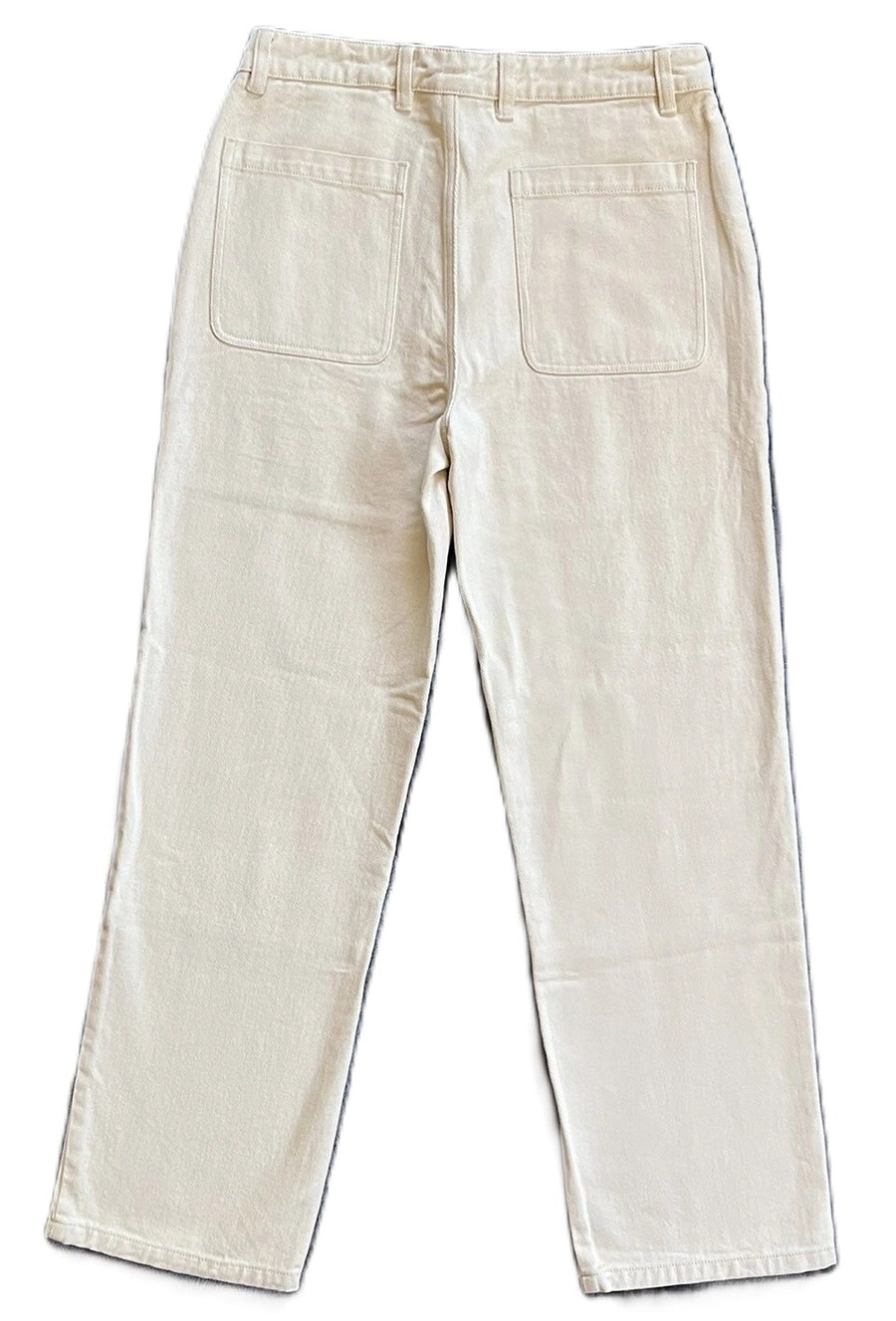 Stussy Aurora Washed Carpenter Work Pant Natural (WMNS) (WORN)