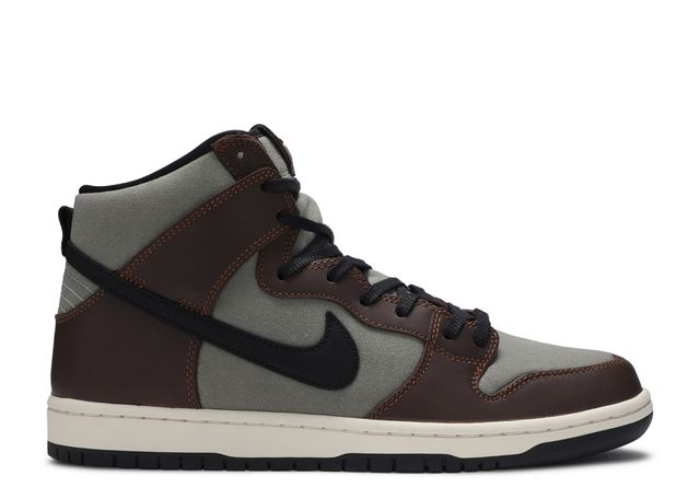 Nike SB Dunk High Baroque Brown (WORN)