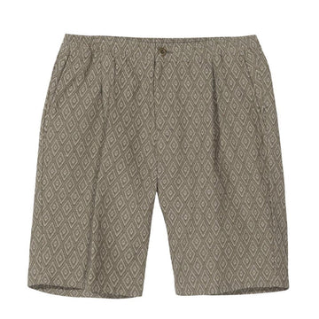 Stussy Bryan Diamond Shorts Olive (WORN)