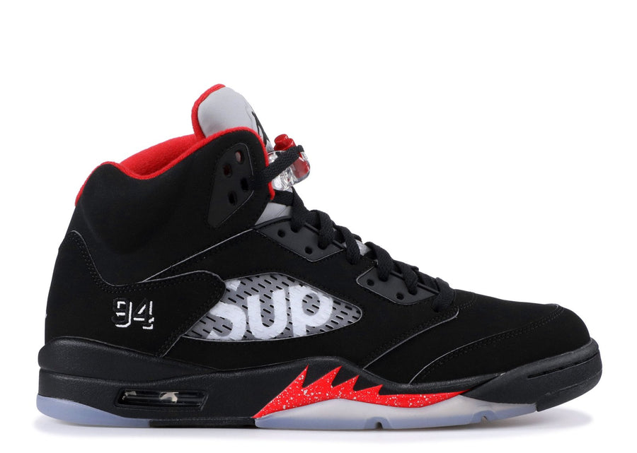 Air Jordan 5 Retro Supreme Black