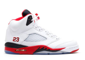 Air Jordan 5 Retro Fire Red Black Tongue (2013)