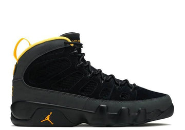 Air Jordan 9 Retro Dark Charcoal University Gold