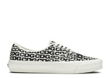 Vans Authentic Comme des Garcons Black Heel Tab (Curved Rubber)