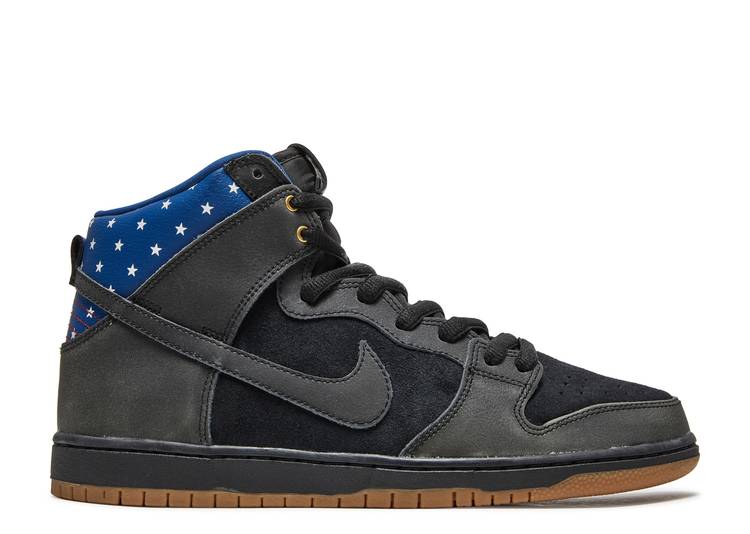 Nike SB Dunk High Captain America (WORN)