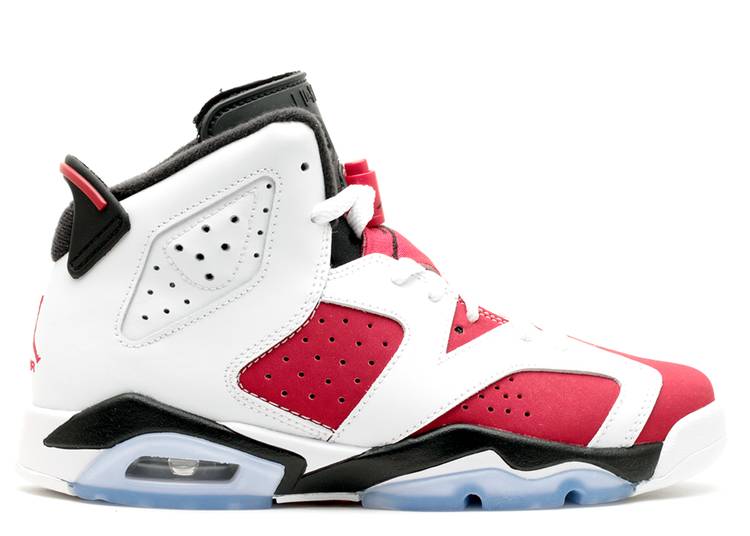 Jordan 6 Retro Carmine (2014) (GS) (WORN)