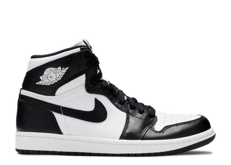 Jordan 1 Retro Black White (2014) (WORN)