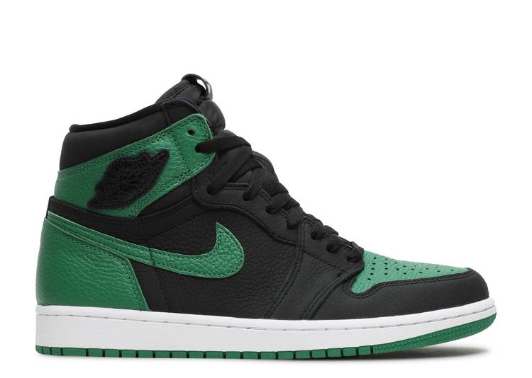 Jordan 1 Retro High Pine Green Black (WORN)
