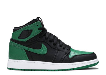 Jordan 1 Retro High Pine Green Black (GS) (WORN)