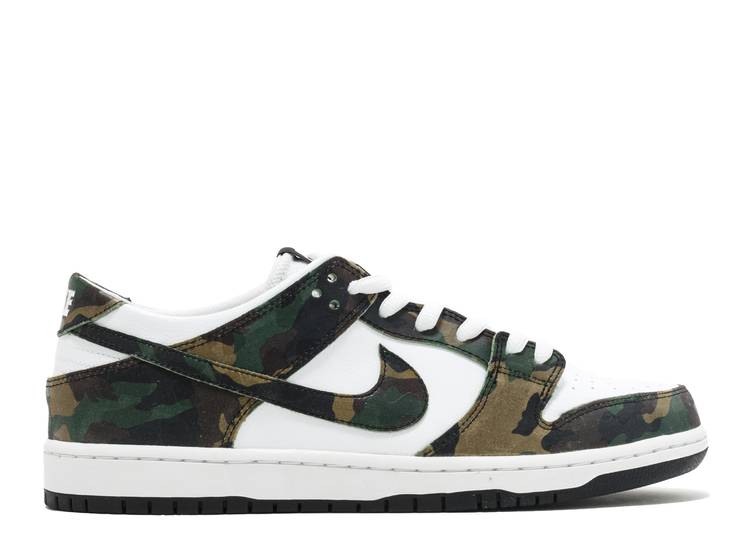 Nike Dunk SB Low Camo Legion Green