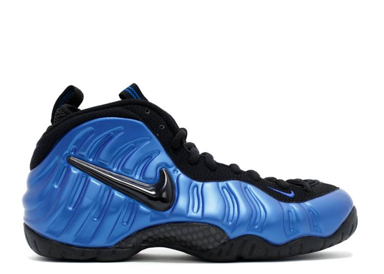 Nike Air Foamposite Pro Varisty Royal Black (2001) (WORN)