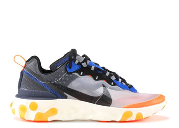 Nike React Element 87 Thunder Blue/Total Orange