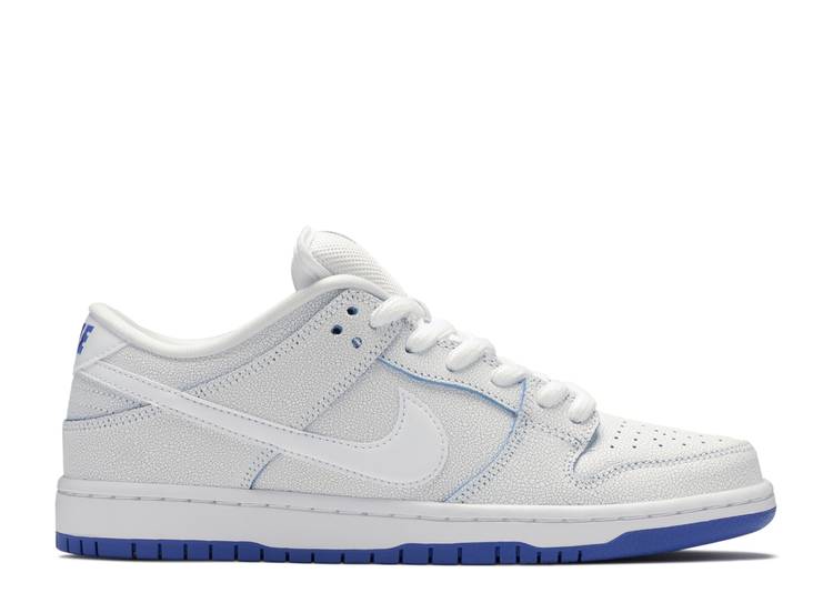 Nike SB Dunk LowPremium White Game Royal (WORN)
