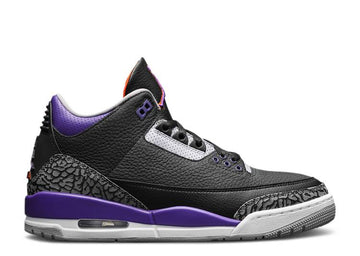 Jordan 3 Retro Black Court Purple