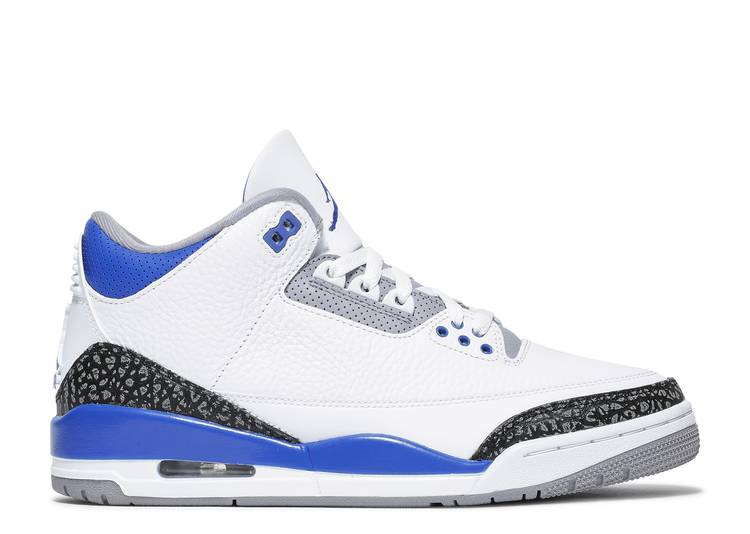 Jordan 3 Retro Racer Blue (WORN)