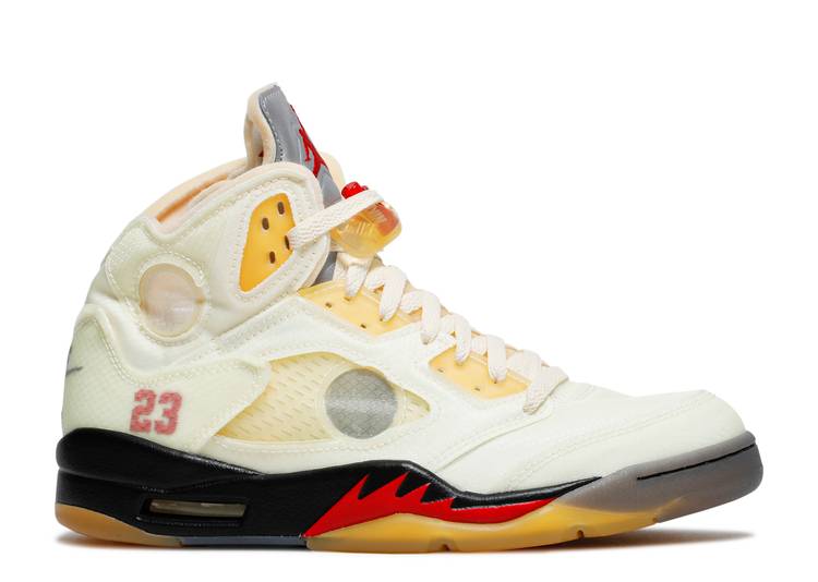 Air Jordan 5 Retro OFF-WHITE Sail