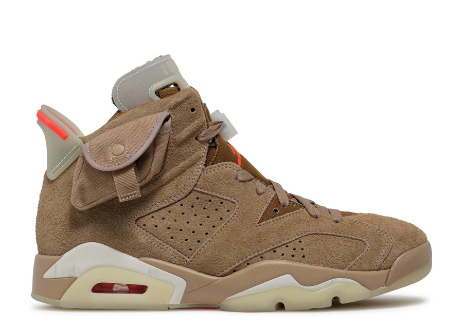 Jordan 6 Retro Travis Scott British Khaki (WORN)