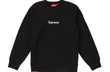 Supreme Box Logo Crewneck (FW18) Black