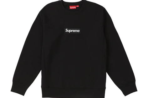 Supreme Box Logo Crewneck (FW18) Black