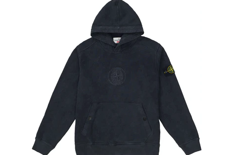 Supreme Stone Island Hooded Sweatshirt (SS19) Black