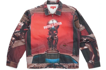 Supreme Scarface the World Is Yours Denim Jacket Multi
