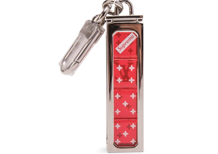 Louis Vuitton x Supreme Dice Key Chain Red