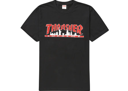 Supreme Thrasher Skyline Tee Black
