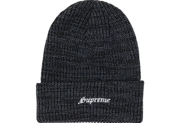 Supreme Twisted Loose Gauge Beanie Charcoal