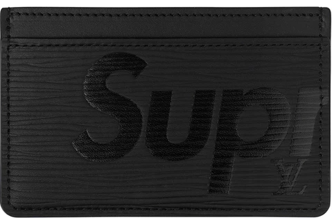Louis Vuitton x Supreme Porte Carte Simple Epi Black