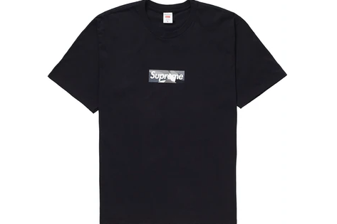 Supreme Emilio Pucci Box Logo Tee Black/Black