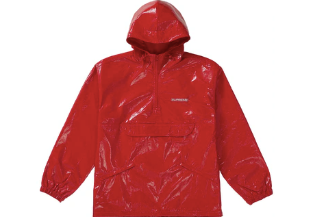 Supreme Crinkle Anorak Red