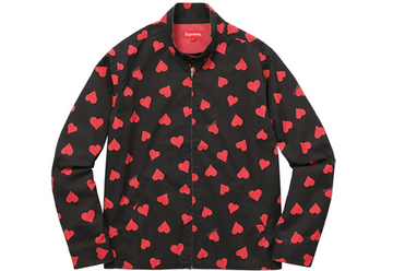 Supreme Hearts Harrington Jacket Black