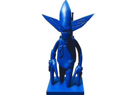 Futura x New York Mets Bobblehead Figure Blue