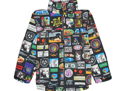 Supreme GORE-TEX Stickers Shell Jacket (SS21) Black