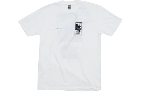 Supreme TNF Steep Tech Tee White