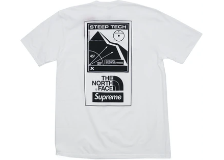 Supreme TNF Steep Tech Tee White