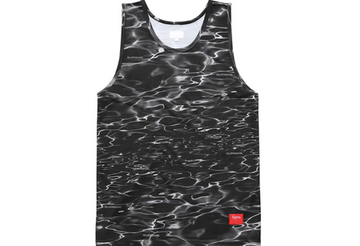 Supreme Ripple Tank Top Black