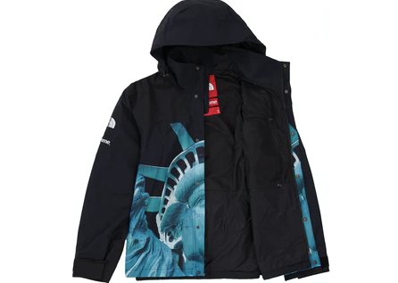 Supreme The North Face Statue of Liberty Mountain Jacket Black