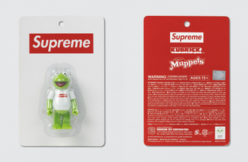 Supreme MEDICOM TOY KERMIT THE FROG KUBRICK (S/S08)
