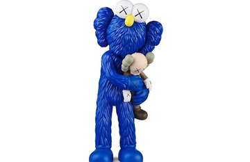 KAWS Take Vinyl Figure Blue