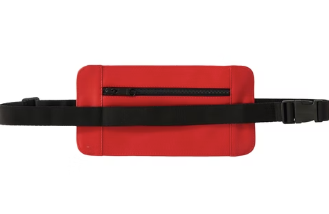 Supreme Leather Waist/Shoulder Pouch Red
