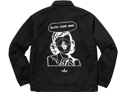 Supreme UNDERCOVER/Public Enemy Work Jacket Black
