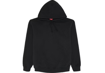 Supreme Laser Cut S Logo Hooded Sweatshirt Black