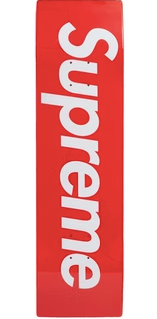 Supreme Uncut Box Logo Skateboard Deck Red